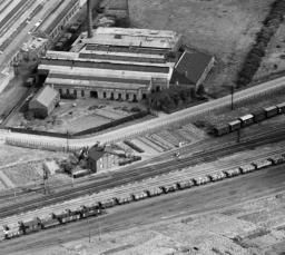 Aerial view of Abbotts in 1933
